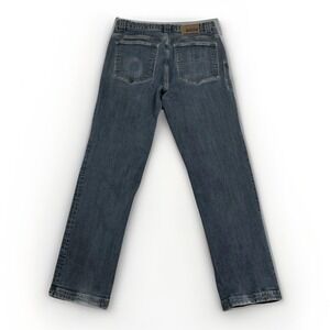 Duluth Trading Co Ballroom Flex Jeans Relaxed Fit Men 32x31 Dark Wash Work